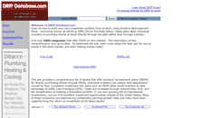 Desktop Screenshot of dripdatabase.com
